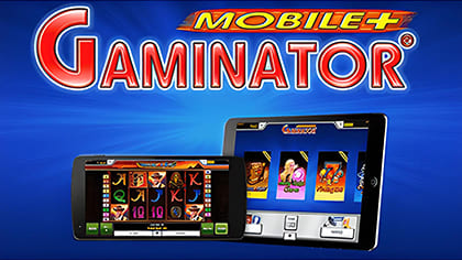 Play Gaminator from mobile devices